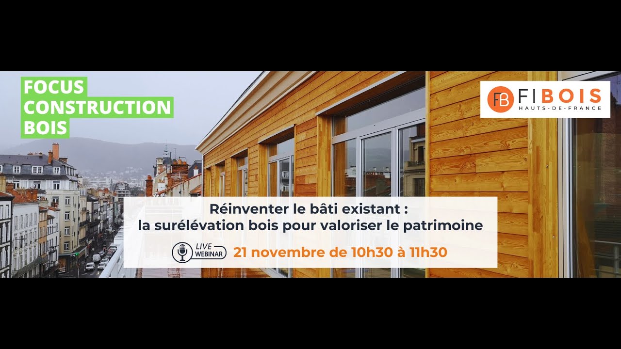 [Webinaire] Réinventer le bâti existant : la surélévation bois pour ...
