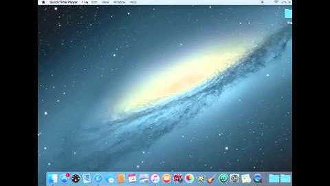 How to Record Ur Mac Screen - MAC OSX El Capitan