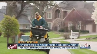 Is yard work for you, or should you hire a pro?