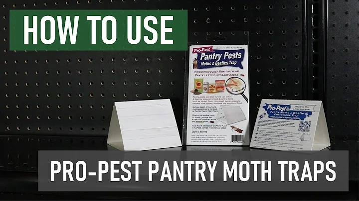 How to Use Pro-Pest Pantry Moth & Beetle Traps [Get Rid of Pantry Pests!]