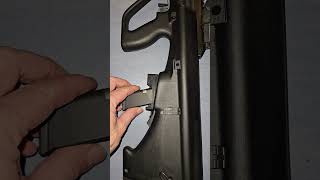 Steyr AUG PCC Glock magazine adapter for all double stack Glock 9mm magazines, 10round Kat B