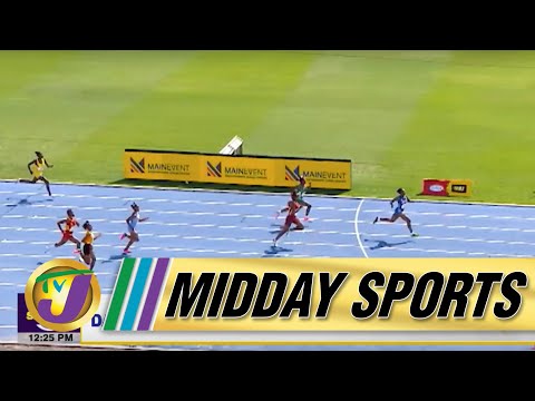 ISSA/GraceKennedy Boys and Girls Championship 2023 - Day 3 1st Session Round-up | TVJ Midday Sports