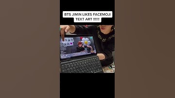 BTS JIMIN LIKED FACEMOJI TEXT ART!!! #jimin #happybirthday #bts #btsarmy #tiktokvideo #kpop #tiktok