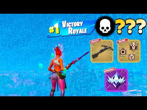 High Elimination Unreal Ranked Solo Zero Build Win Gameplay (Fortnite Chapter 5 Season 3)