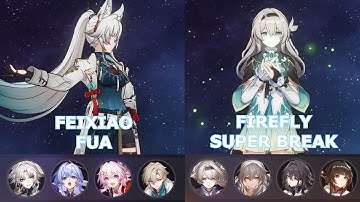 Apocalyptic Shadow Difficulty 4 (3 Star Clear) | Feixiao & Firefly | Honkai Star Rail 2.6