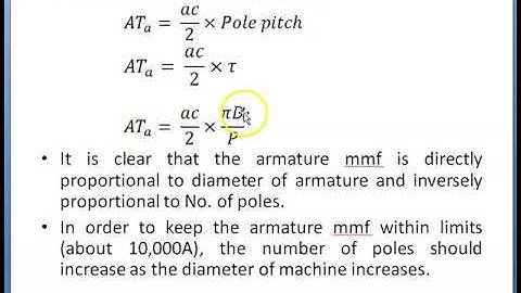 Video 2. 6 Choice of number of poles Part 3