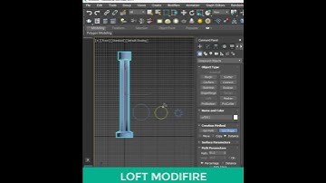 LOFT MODIFER - 3DS MAX #loftcommand #3dsmaxtutorials #interiordesignideas #softwareskills #3d