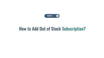 How to Add Out of Stock Subscription in Magento 2 to Notify user about Product Stock Availibility?