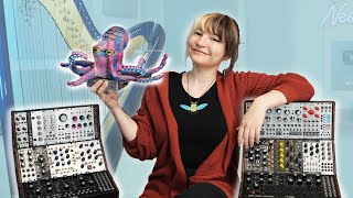 I plugged my harp into modular synth. It was insane.