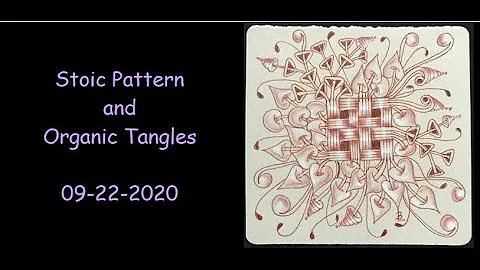 Stoic Pattern with Organic Tangles