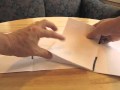 How to make a book by folding and cutting