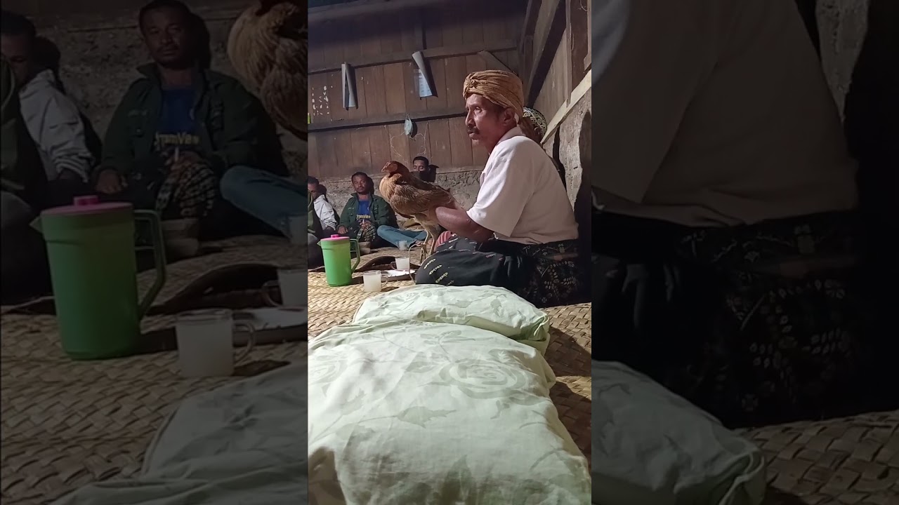 ADAT MANGGARAI TIMUR WATU LANUR KEDEL KASIH MAKAN LELUHUR.