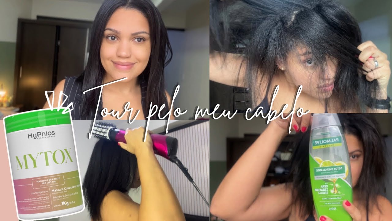 RETOCANDO A RAIZ + TOUR PELO MEU CABELO 😬