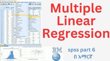 Multiple linear regression for Likert scale data In Amharic part 6