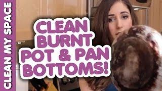 How to Clean the Bottom of a Pot or Pan!