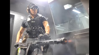 REAL working Aliens: Colonial Marines M56 Smartgun!!!!  (mg42)