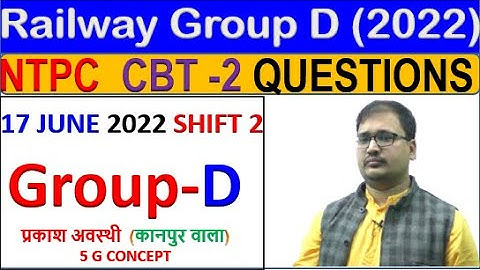 Railway Group D maths | NTPC CBT 2 (17 june 2022) shift 2 Maths Analysis||GROUP D prakash sir