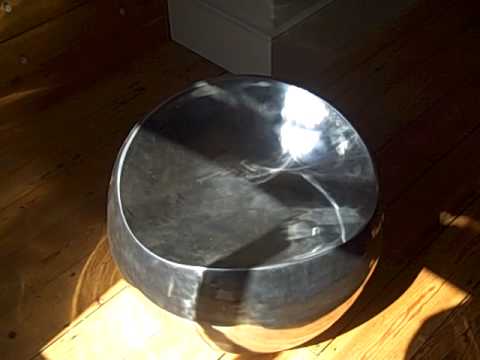 Finn stone chrome ball chair youtube Ball chair finn stone