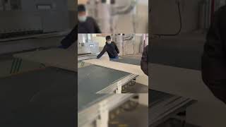 Edge Sanding Machine with Return Conveyor Belt