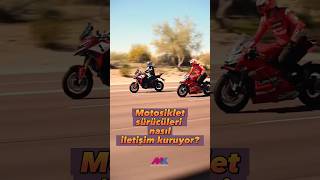 Motosiklet Sürücüleri Nasıl İletişim Kurarlar? #motosiklet #intercom # motorcycle #interkom