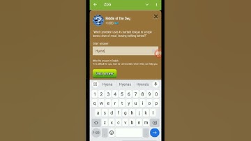 ZOO Riddle Of The Day Today   11 & 12  January | Zoo Telegram Bot Riddle| #shortvideo #airdrop