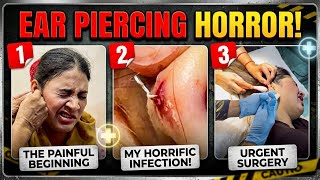 WORST MISTAKE IN PIERCING EVER | SURGERY KARWANI PADI | SUPER PAINFUL 😣 