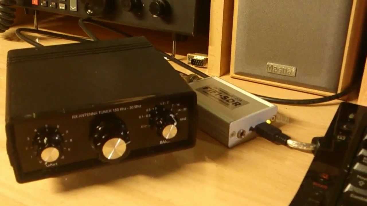 FIFI SDR + RX ANTENNA TUNER - YouTube