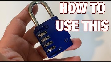 ZHEGE Combination Locker Lock