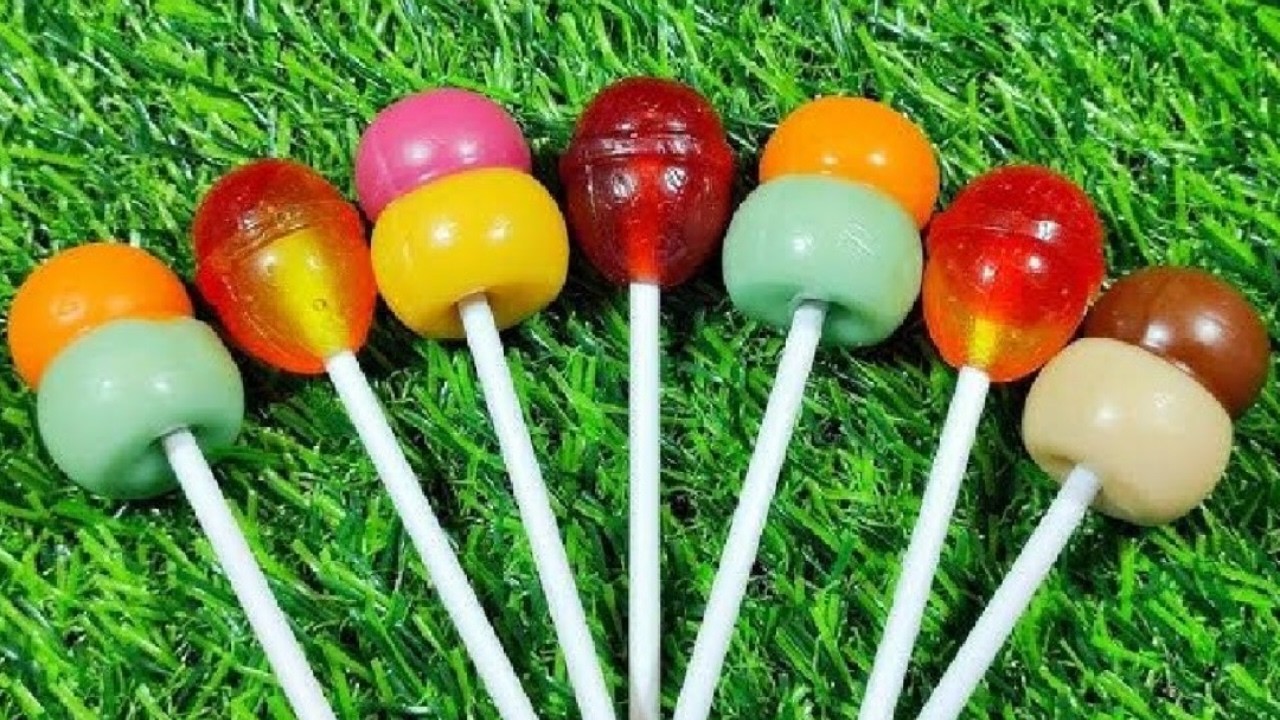 ASMR: Unboxing Delicious & Unique Lollipop Treats - Chocolate & Candy Satisfying Asmr Candy Sounds