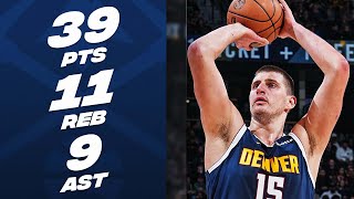 Nikola Jokic Was One Assists Away From A Triple-Double vs Spurs! | November 26, 2023