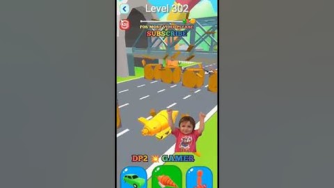 Shape-shifting &Transform 🔥The character 👀 Level 302  #dp2gamerz #shapeshifting #gameplay #shorts