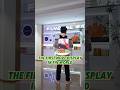 The first move display in the world. #ledscreen #transparentdisplay #ledfilm #backpackdisplay