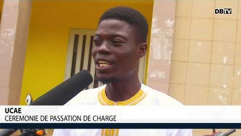 UCAE/CÉRÉMONIE DE PASSATION DE CHARGE