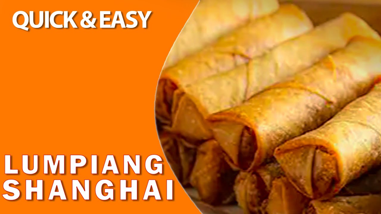 How to Make Lumpiang Shanghai Quick & Easy in Less than 5 Minutes YouTube