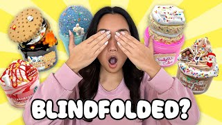 Blindfolded Mystery Slime Challenge 👀