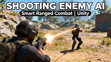 Unity Shooting Enemy AI | Ranged Combat with Smart Distance Control