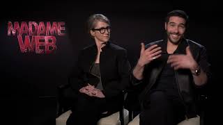 MADAME WEB Interview S.J. Clarkson & Tahar Rahim becoming a bad Spider-Man - MARVEL - best moments