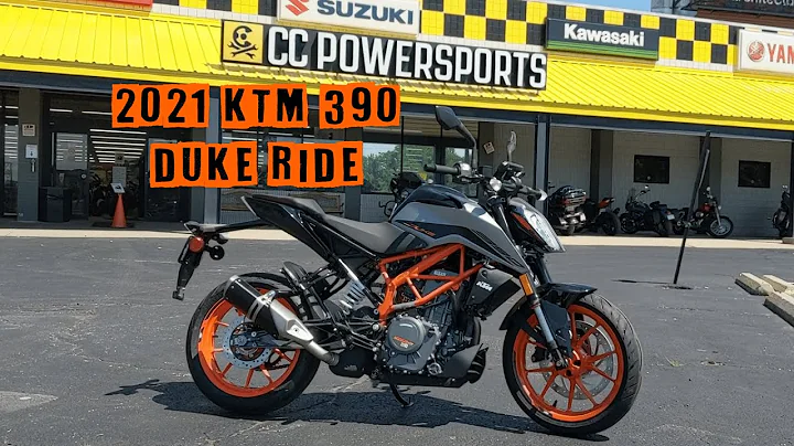 2021 KTM Duke 390 Ride