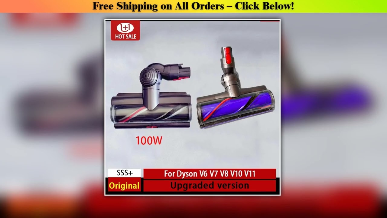 Original irect drive suction head vacuum cleaner for Dyson V11 V7 V8 V10 V6 dreplacement floor