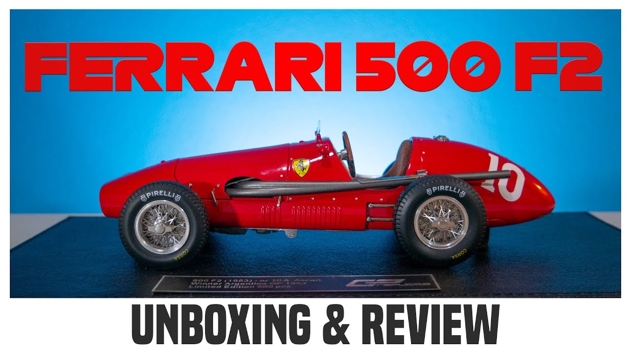 GP REPLICAS 1/18 Alberto Ascari Ferrari 500 F2 Model Car