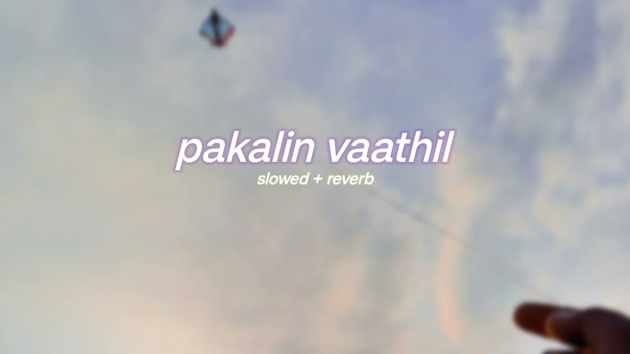 Parava   pakalin vaathil  s l o w e d  r e v e r b   lilvibe