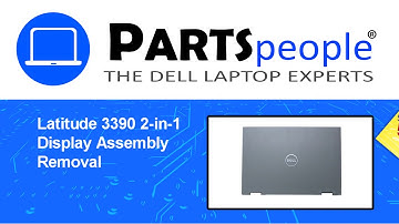 Dell Latitude 13-3390 (P69G001) Display Assembly How-To Video Tutorial