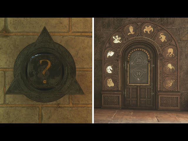 Hogwarts Legacy Number Door Puzzles: How to Open the Math Doors -  GameRevolution