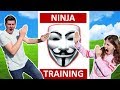 Ninja Training to Defeat Project Zorgo!