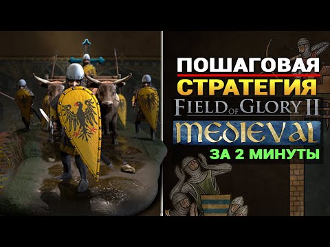 Field of Glory II Medieval про игру за 2 минут на русском языке