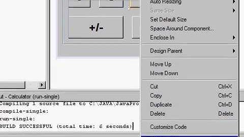 Java NetBeans Calculator 5 of 5