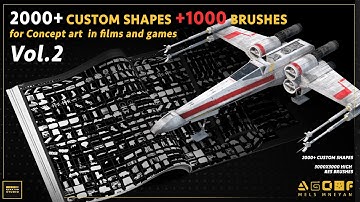 Kitbash Custom shapes Vol 2