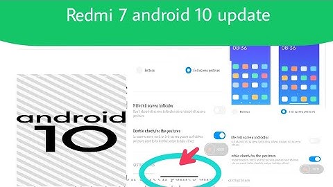 Android 10 update in redmi 7|| IOS navigation button enable|||@Mr.Gamer