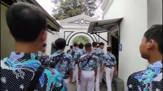 Mini vlog,kunjungan industri p-5 dikeraton yogyakarta yang dilakukan oleh Sman 1 babat