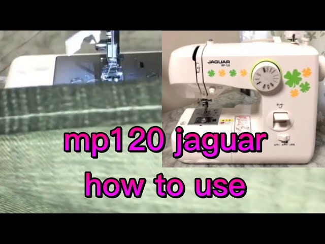 Jaguar HD-696 Sewing Machine (Quilting Edition) - The Ironing